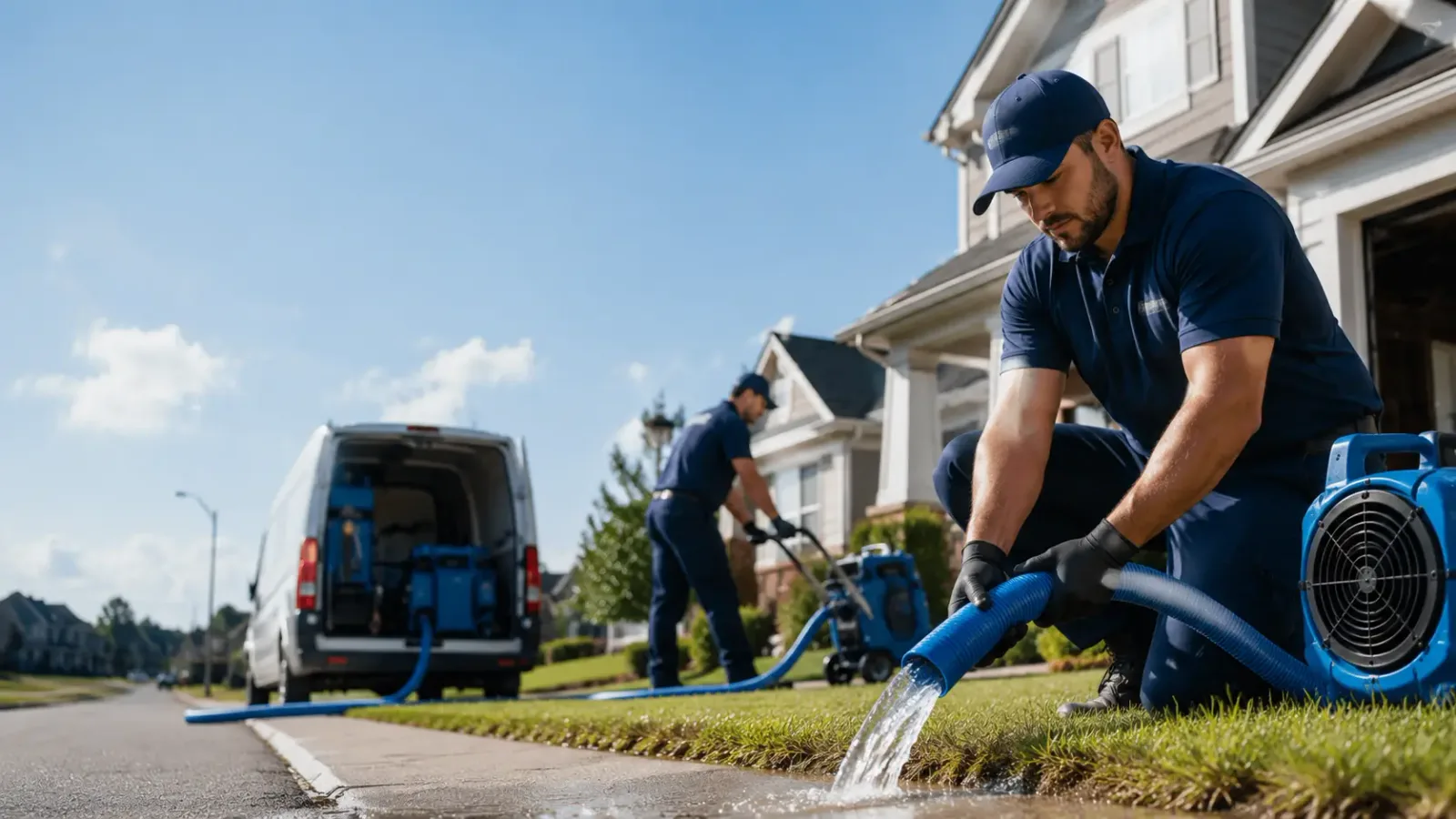 Flood Damage Restoration in La Coste, TX